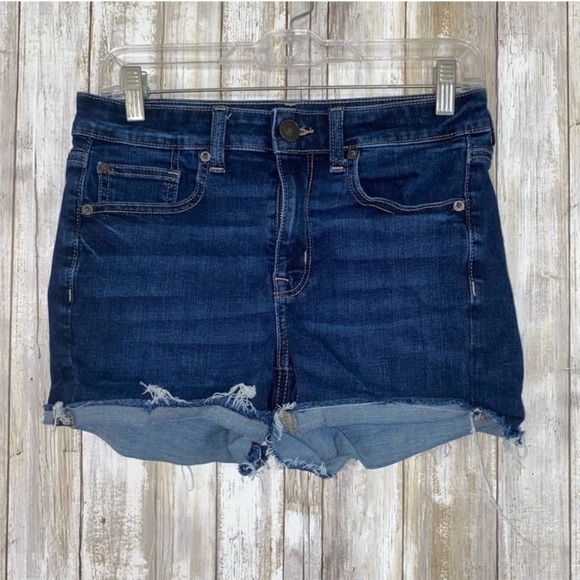 American Eagle Outfitters Pants - American Eagle High Rise Shortie Shorts